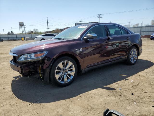 1FAHP2FW3BG108702 - 2011 FORD TAURUS LIMITED BURGUNDY photo 1