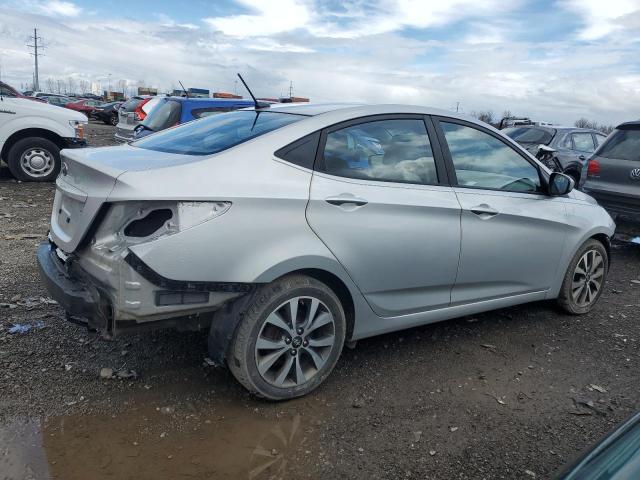 KMHCT4AE9HU344688 - 2017 HYUNDAI ACCENT SE SILVER photo 3