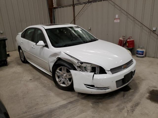 2G1WB5E35E1131921 - 2014 CHEVROLET IMPALA LIM LT WHITE photo 4