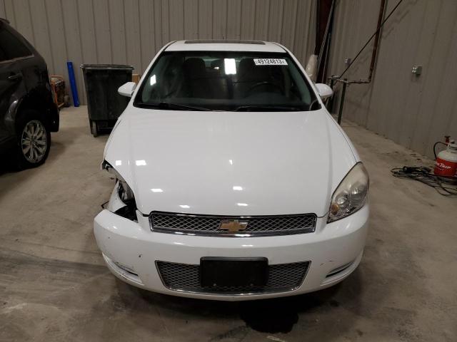 2G1WB5E35E1131921 - 2014 CHEVROLET IMPALA LIM LT WHITE photo 5