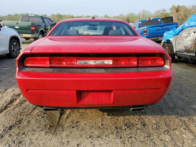 2C3CDYAG9DH511630 - 2013 DODGE CHALLENGER SXT RED photo 6