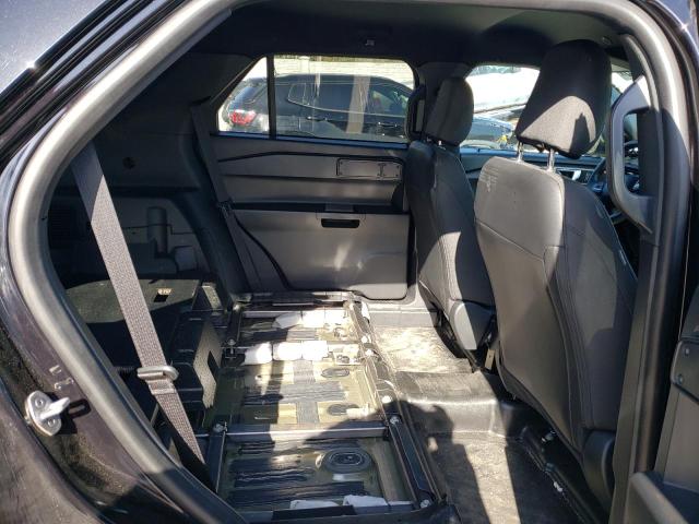 1FM5K8AB4NGB47575 - 2022 FORD EXPLORER POLICE INTERCEPTOR BLACK photo 10