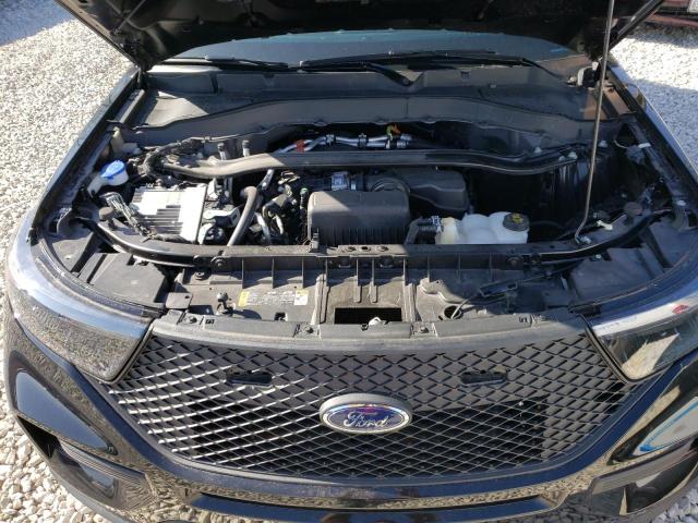 1FM5K8AB4NGB47575 - 2022 FORD EXPLORER POLICE INTERCEPTOR BLACK photo 11
