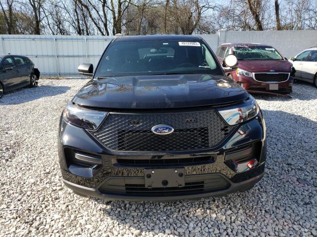 1FM5K8AB4NGB47575 - 2022 FORD EXPLORER POLICE INTERCEPTOR BLACK photo 5
