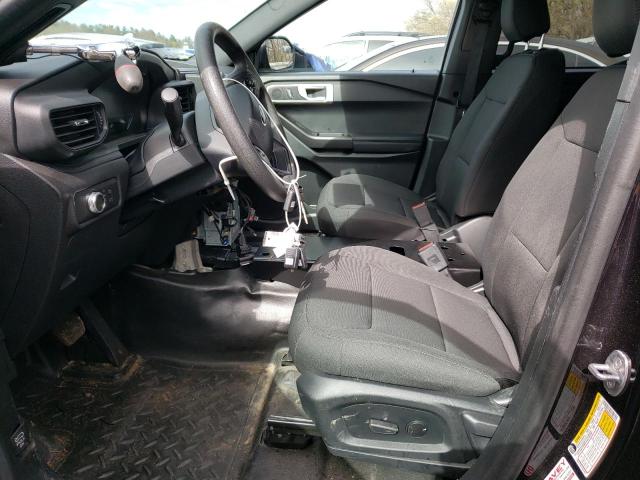 1FM5K8AB4NGB47575 - 2022 FORD EXPLORER POLICE INTERCEPTOR BLACK photo 7