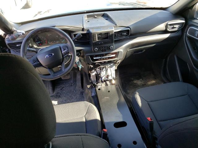 1FM5K8AB4NGB47575 - 2022 FORD EXPLORER POLICE INTERCEPTOR BLACK photo 8