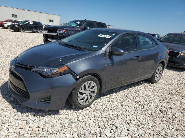 5YFBURHE3KP910476 - 2019 TOYOTA COROLLA L GRAY photo 1