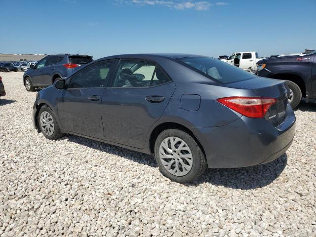 5YFBURHE3KP910476 - 2019 TOYOTA COROLLA L GRAY photo 2