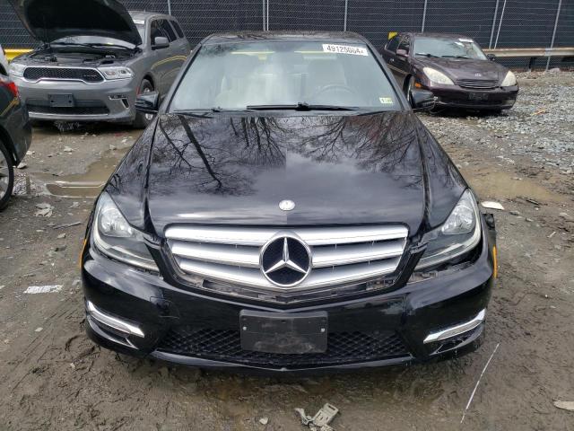 WDDGF8AB3DA785311 - 2013 MERCEDES-BENZ C 300 4MATIC BLACK photo 5