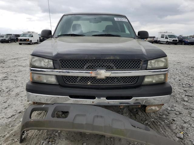 2GCEC13T541401160 - 2004 CHEVROLET SILVERADO C1500 BLACK photo 5