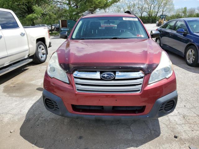 4S4BRCAC5D3303199 - 2013 SUBARU OUTBACK 2.5I RED photo 5