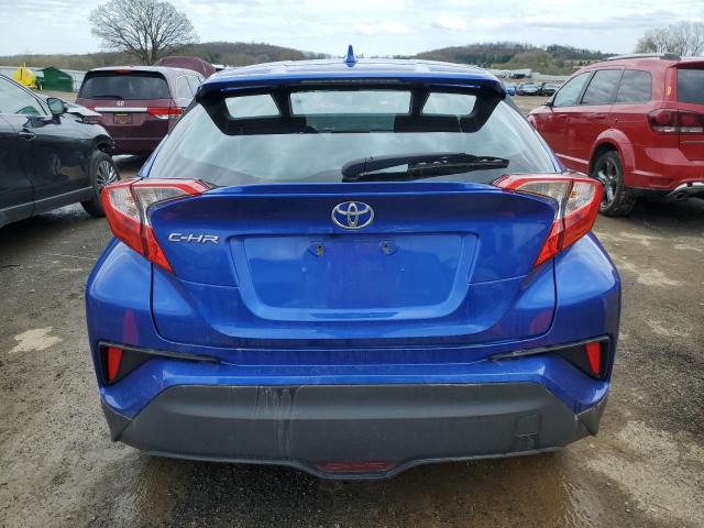 NMTKHMBX9JR045342 - 2018 TOYOTA C-HR XLE BLUE photo 6