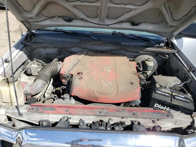 5TEJU62N08Z521753 - 2008 TOYOTA TACOMA DOUBLE CAB PRERUNNER SILVER photo 11