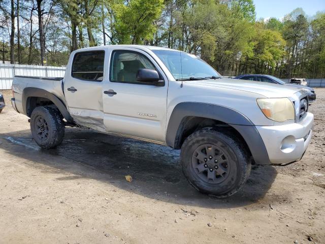 5TEJU62N08Z521753 - 2008 TOYOTA TACOMA DOUBLE CAB PRERUNNER SILVER photo 4