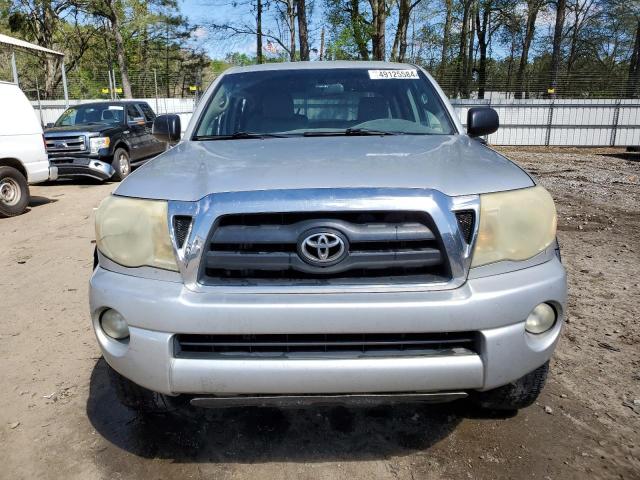 5TEJU62N08Z521753 - 2008 TOYOTA TACOMA DOUBLE CAB PRERUNNER SILVER photo 5