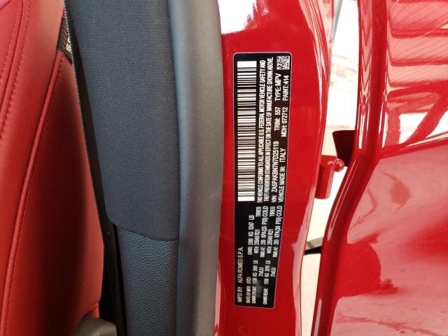 ZASPAKBN7N7D25119 - 2022 ALFA ROMEO STELVIO TI RED photo 12