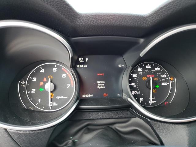 ZASPAKBN7N7D25119 - 2022 ALFA ROMEO STELVIO TI RED photo 9