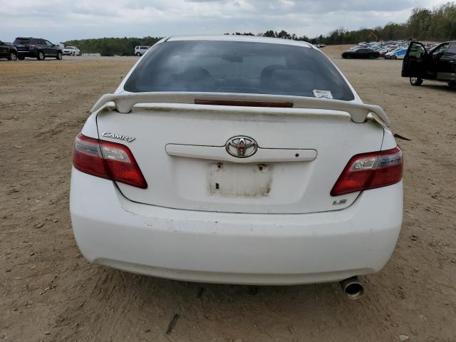 4T1BE46K77U657791 - 2007 TOYOTA CAMRY CE WHITE photo 6