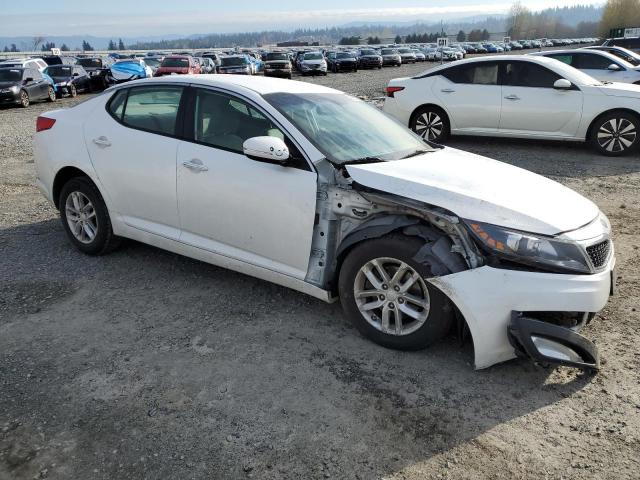 5XXGM4A70CG003537 - 2012 KIA OPTIMA LX WHITE photo 4