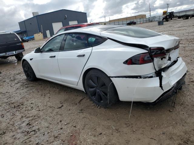 5YJSA1E50MF439741 - 2021 TESLA MODEL S Ağ foto 2