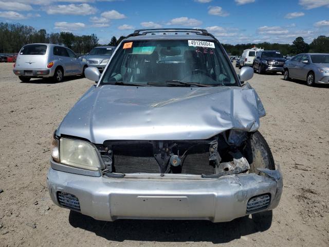 JF1SF65602H722716 - 2002 SUBARU FORESTER S ვერცხლისფერი ფოტო 5