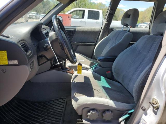 JF1SF65602H722716 - 2002 SUBARU FORESTER S ვერცხლისფერი ფოტო 7