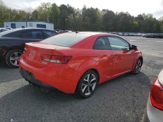 KNAFW6A33A5123149 - 2010 KIA FORTE SX RED photo 3