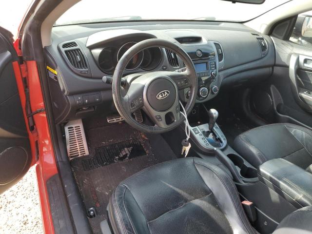 KNAFW6A33A5123149 - 2010 KIA FORTE SX RED photo 8