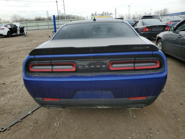 2C3CDZFJ9MH526767 - 2021 DODGE CHALLENGER R/T SCAT PACK BLUE photo 6