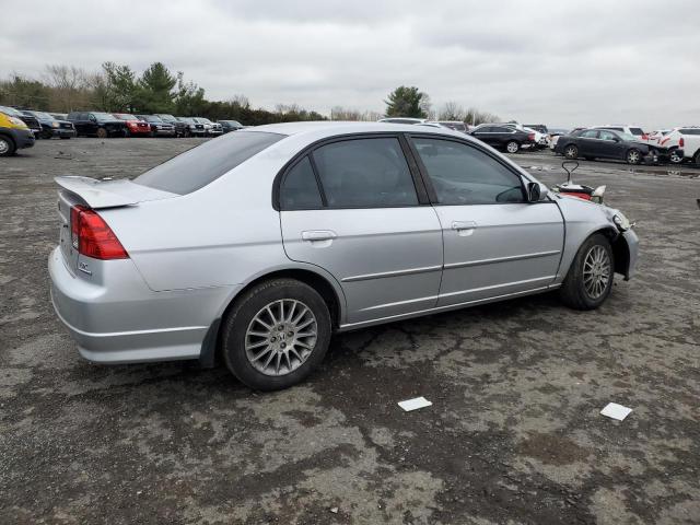 2HGES26705H549489 - 2005 HONDA CIVIC EX SILVER photo 3