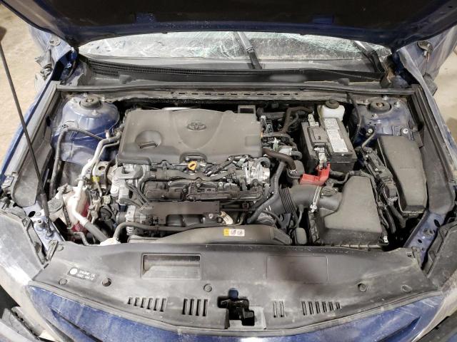 4T1G11BK0RU123850 - 2024 TOYOTA CAMRY SE NIGHT SHADE BLUE photo 11