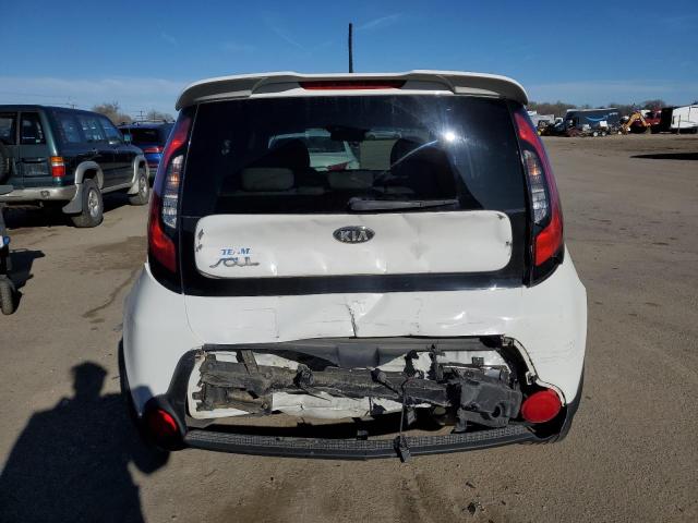 KNDJN2A29E7073397 - 2014 KIA SOUL WHITE photo 6