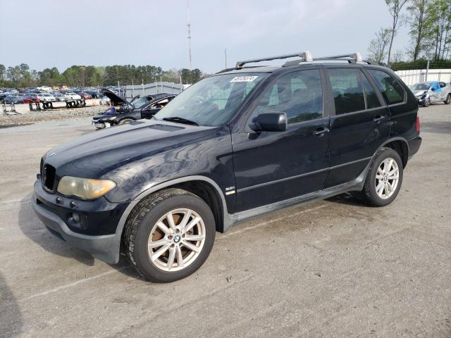 5UXFA13564LU34690 - 2004 BMW X5 3.0I BLACK photo 1