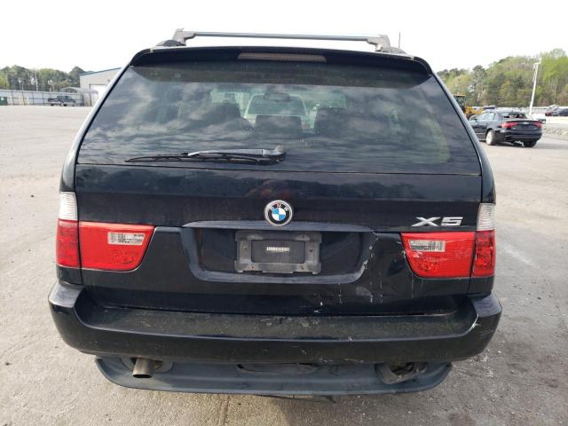 5UXFA13564LU34690 - 2004 BMW X5 3.0I BLACK photo 6