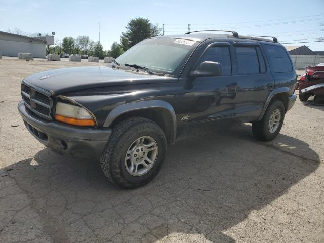 1B4HS38N02F207189 - 2002 DODGE DURANGO SPORT BLACK photo 1