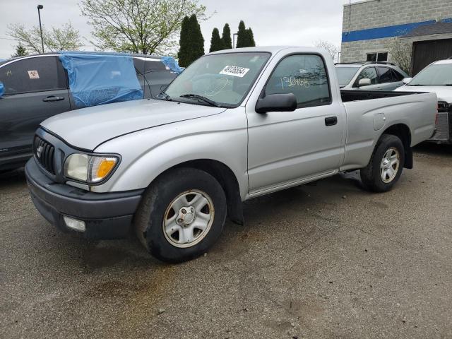 5TENL42N24Z403268 - 2004 TOYOTA TACOMA GRAY photo 1