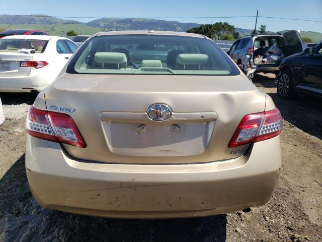 4T1BF3EK3AU574861 - 2010 TOYOTA CAMRY BASE GOLD photo 6