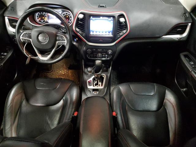 1C4PJMBS1FW641388 - 2015 JEEP CHEROKEE TRAILHAWK BLUE photo 8