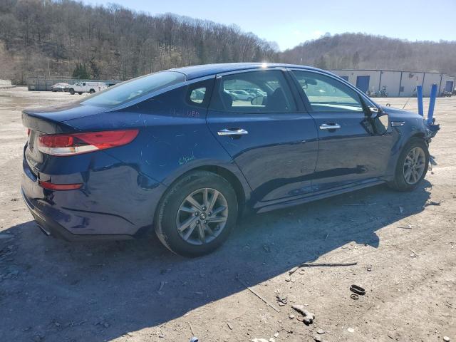 5XXGT4L32LG399645 - 2020 KIA OPTIMA LX BLUE photo 3