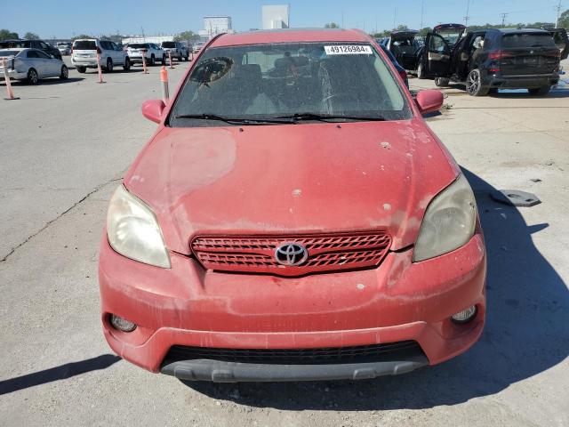 2T1KR32E96C567167 - 2006 TOYOTA COROLLA MA XR RED photo 5