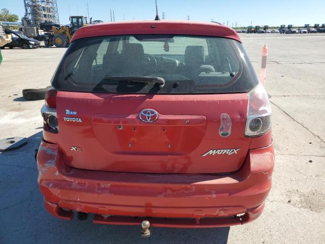 2T1KR32E96C567167 - 2006 TOYOTA COROLLA MA XR RED photo 6