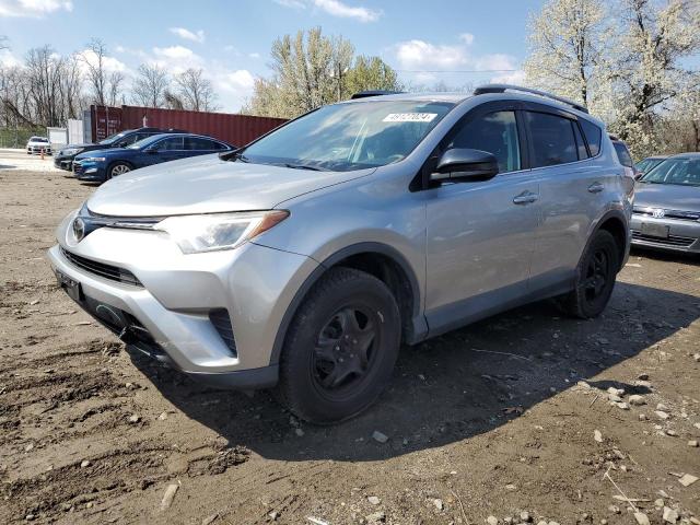 2T3BFREVXHW542326 - 2017 TOYOTA RAV4 LE SILVER photo 1