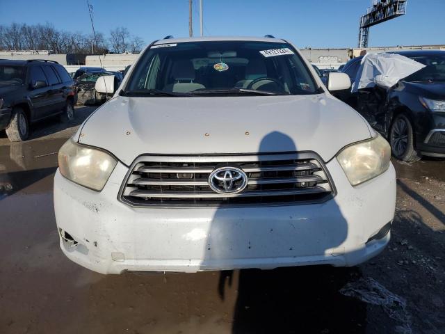 JTEES41AX92134834 - 2009 TOYOTA HIGHLANDER WHITE photo 5