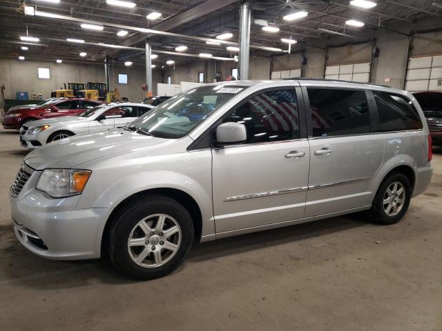 2C4RC1BG2CR133626 - 2012 CHRYSLER TOWN & COU TOURING ვერცხლისფერი ფოტო 1