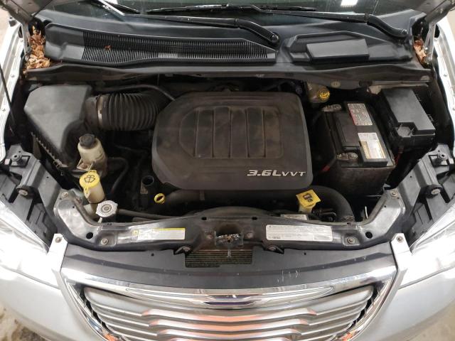 2C4RC1BG2CR133626 - 2012 CHRYSLER TOWN & COU TOURING ვერცხლისფერი ფოტო 12