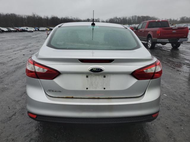 1FAHP3E24CL224410 - 2012 FORD FOCUS S SILVER photo 6