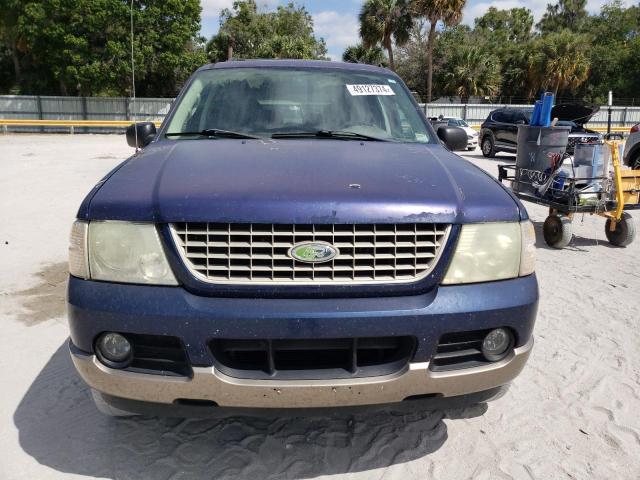 1FMZU64K34ZA11971 - 2004 FORD EXPLORER EDDIE BAUER BLUE photo 5