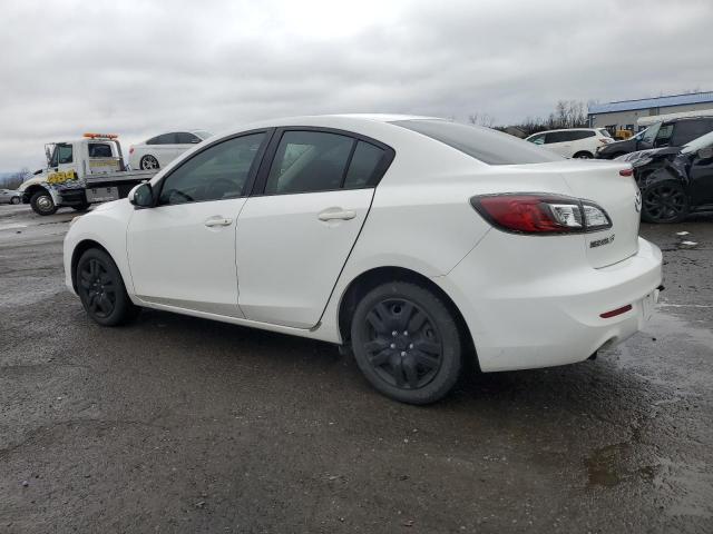 JM1BL1U77D1784061 - 2013 MAZDA 3 I WHITE photo 2