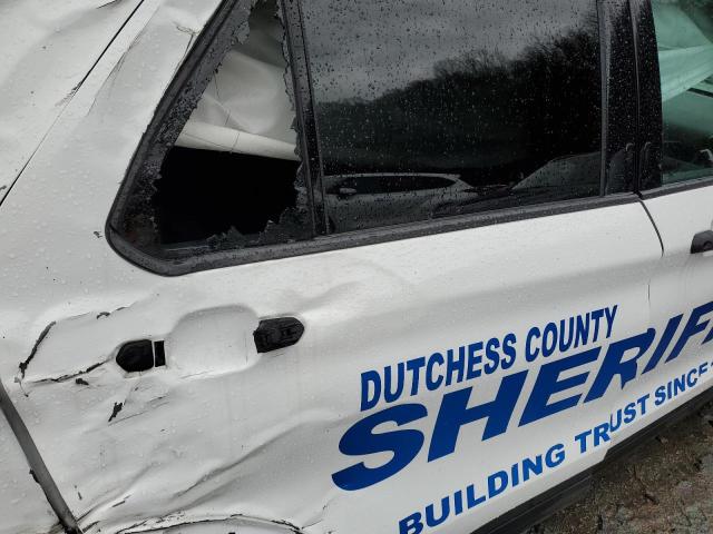 1FM5K8AB1NGC25570 - 2022 FORD EXPLORER POLICE INTERCEPTOR WHITE photo 11