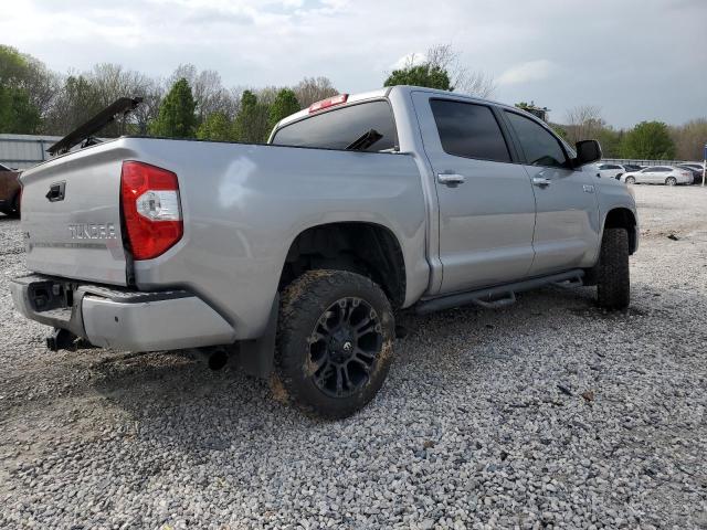 5TFAW5F19EX374797 - 2014 TOYOTA TUNDRA CREWMAX PLATINUM Silber Foto 3